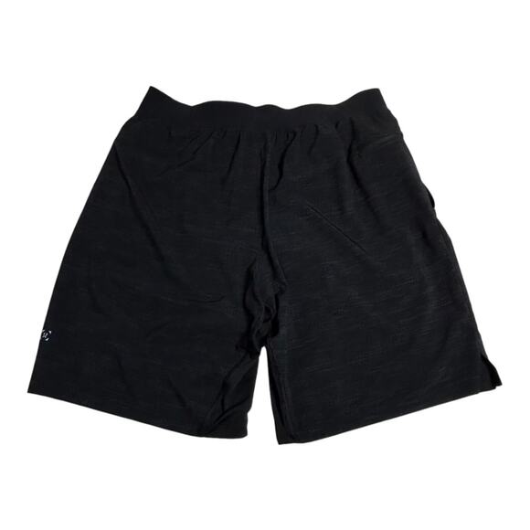 Lululemon T.H.E. Short 9" All Court Texture Deep Coal Black XL - Picture 3 of 10